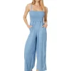 Tommy Hilfiger Jumpsuits & Rompers<Chambray Smocked Jumpsuit Light Benson