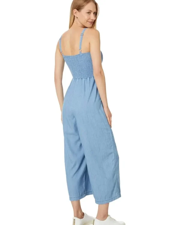 Tommy Hilfiger Jumpsuits & Rompers<Chambray Smocked Jumpsuit Light Benson