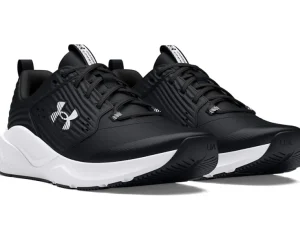 Under Armour Wide<Charged Commit 4 Training Shoes Black/Anthracite/White