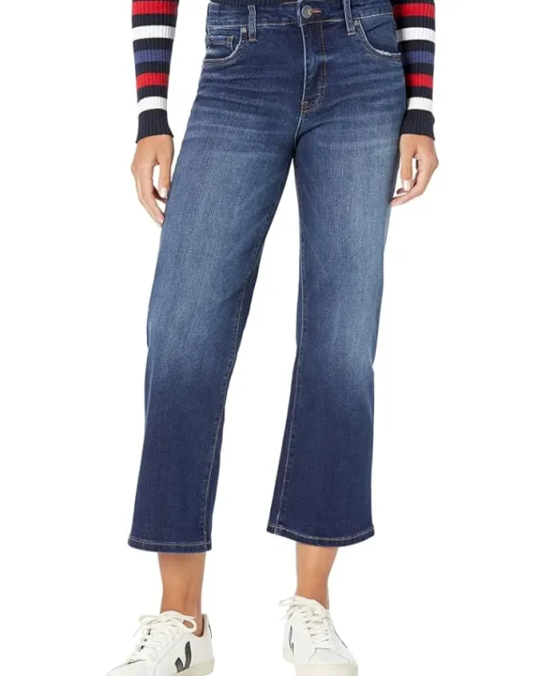 KUT from the Kloth Jeans & Denim<Charlotte High-Rise Fab AB Culottes in Resolved