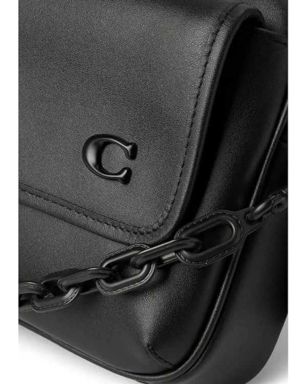 COACH Bags<Charter Flap Crossbody 24 Black