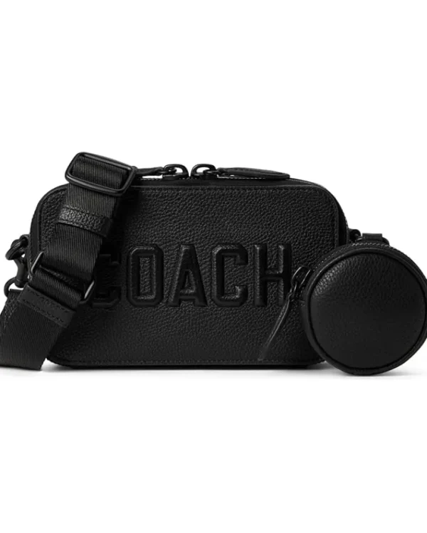 COACH Bags<Charter Slim Crossbody With Graphic Black