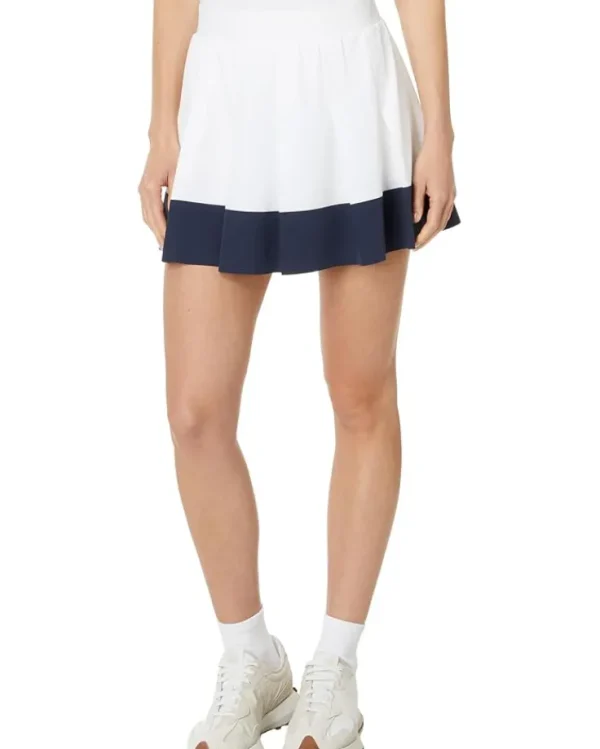 Varley Skirts<Chase High-Rise Skort White/Blue Night