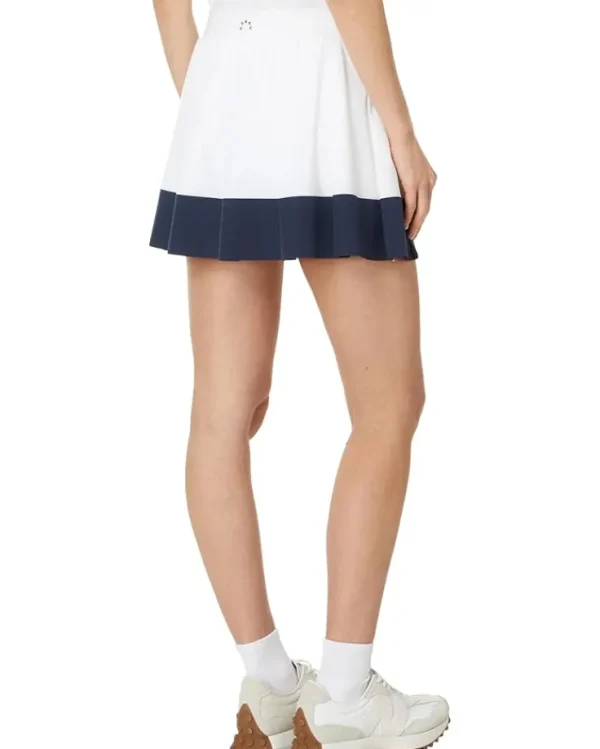Varley Skirts<Chase High-Rise Skort White/Blue Night