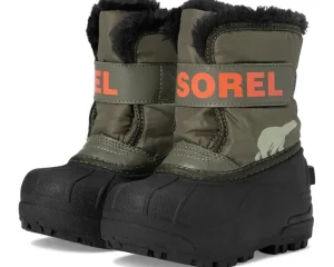SOREL Kids Boots | Boots<Childrens Snow Commander (Toddler/Little Kid) Stone Green/Alpine Tundra