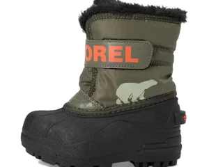 SOREL Kids Boots | Boots<Childrens Snow Commander (Toddler/Little Kid) Stone Green/Alpine Tundra