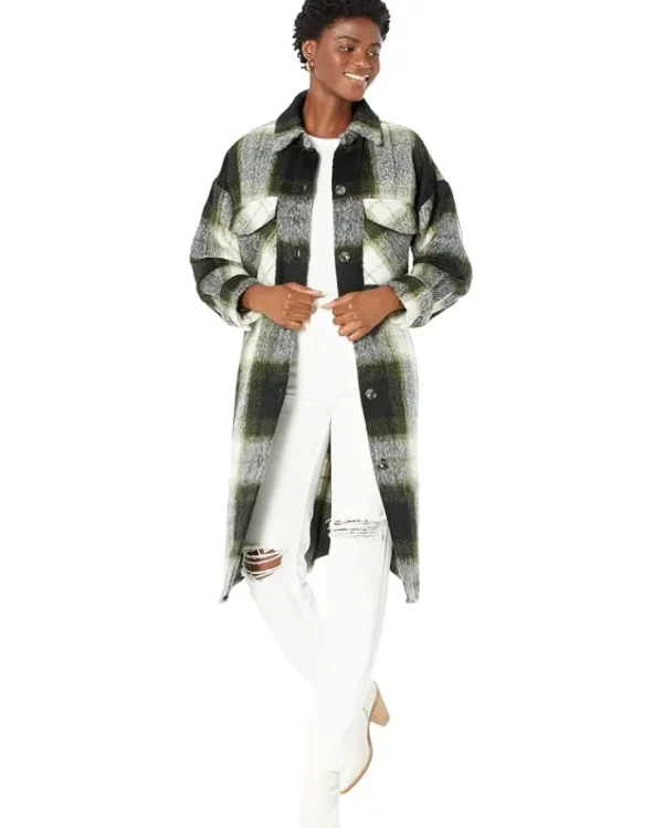 Steve Madden Coats & Outerwear<Chloe Shacket Olive Night