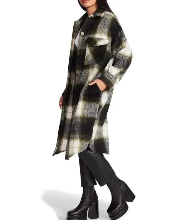 Steve Madden Coats & Outerwear<Chloe Shacket Olive Night