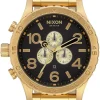 Nixon Watches<51-30 Chrono All Gold