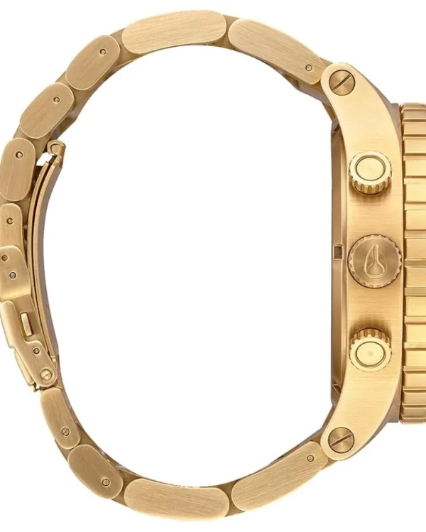 Nixon Watches<51-30 Chrono All Gold