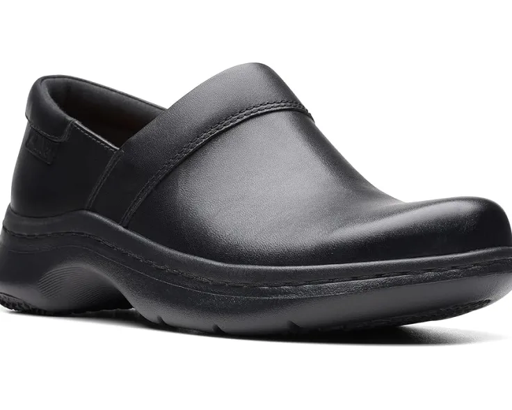 clarkspro_gem_0.webp Clarks Clogs<Pro Gem Black Leather