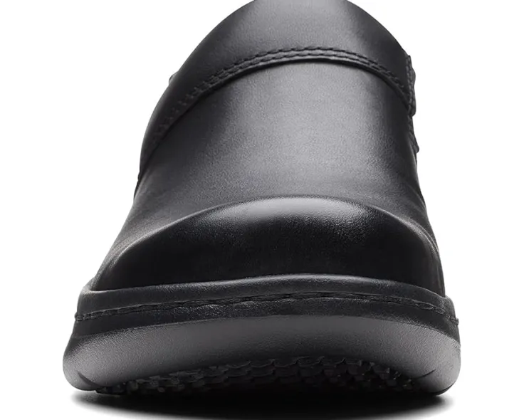 clarkspro_gem_5.webp Clarks Clogs<Pro Gem Black Leather