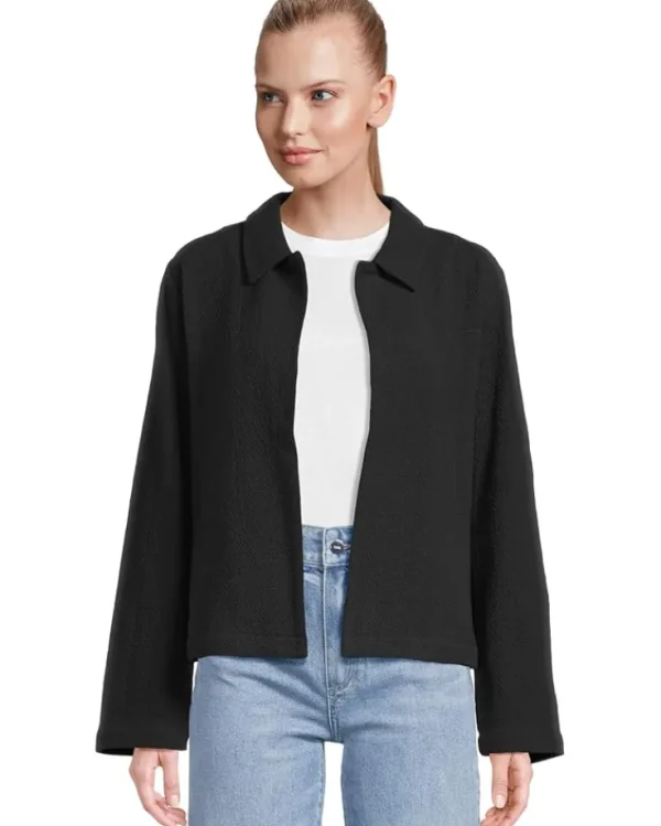 Eileen Fisher Coats & Outerwear<Classic Collar Jacket BLA01