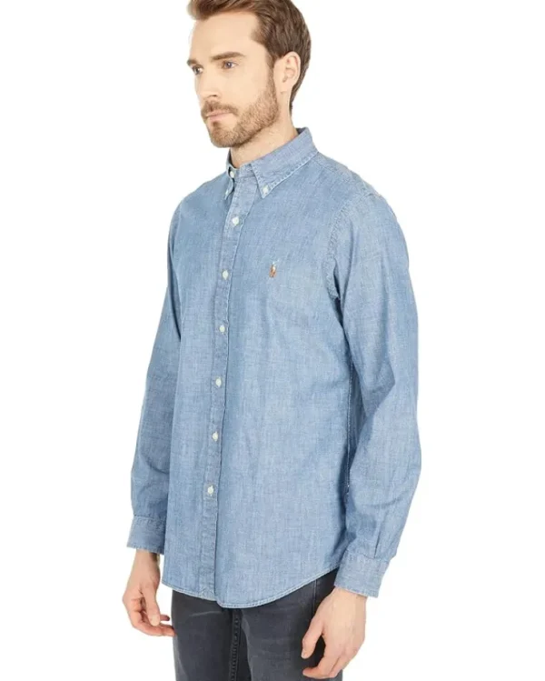 Polo Ralph Lauren Shirts & Tops<Classic Fit Indigo Chambray Shirt Medium Indigo