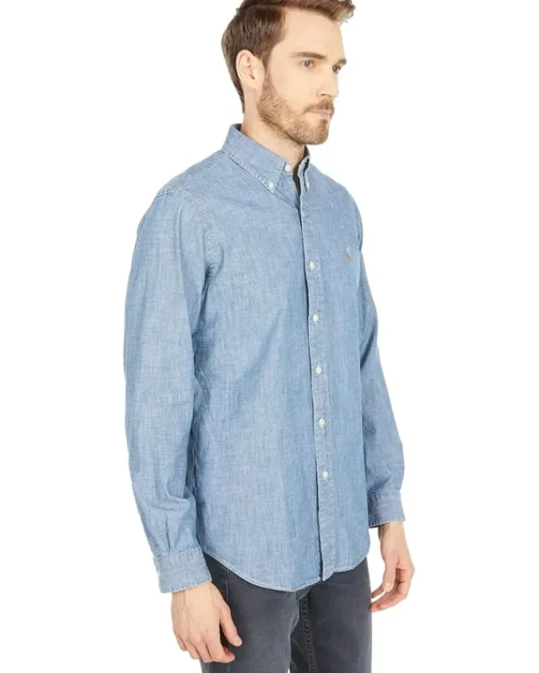Polo Ralph Lauren Shirts & Tops<Classic Fit Indigo Chambray Shirt Medium Indigo