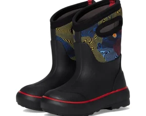 Bogs Kids Boots | Boots<Classic II - Warped Stripes (Toddler/Little Kid/Big Kid) Black Multi