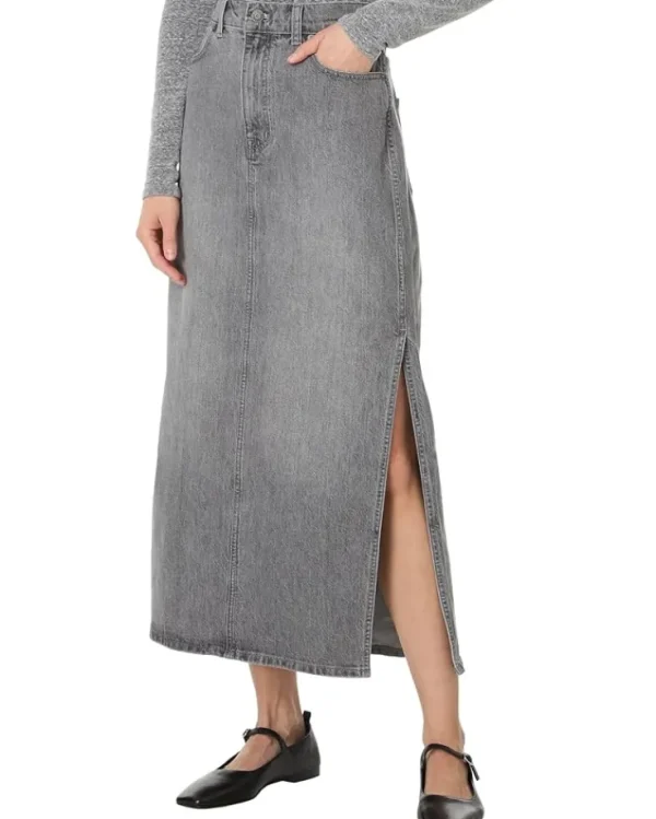 Madewell Skirts<Classic Midi Skirt in Hallandale Wash