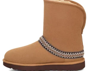 UGG Comfort<Classic Short Cresent Chestnut
