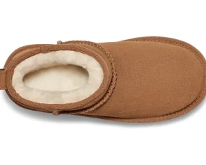 UGG Kids Adaptive | Boots<Classic Ultra Mini Platform (Little Kid/Big Kid) Chestnut