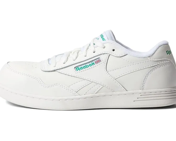 club_memt_work_eh_comp_to_3.webp Reebok Work Composite Toe | Sneakers & Athletic<Club Memt Work EH Comp Toe White/Green