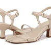 Vince Heels<Coco Square Toe Heeled Sandals Birch Sand Leather