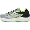 Saucony Kids Sneakers | Sneakers<Cohesion KDZ Sneakers (Little Kid/Big Kid) Black/Grey/Green