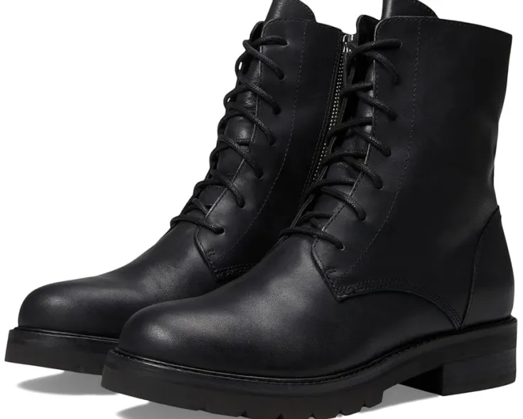 coin__0.webp Eileen Fisher Boots & Booties<Coin 2 Black Leather