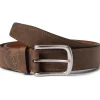 Johnston & Murphy Belts<Collection Knox Belt Brown Full Grain