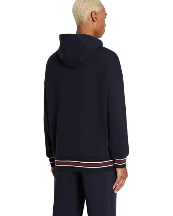 Armani Exchange Hoodies & Sweatshirts<Collegiate Fleece Hoodie Navy