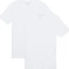 Tommy John Sleepwear<Cool Cotton Slim Fit Crew Neck Stay Tucked 2-Pack White/White