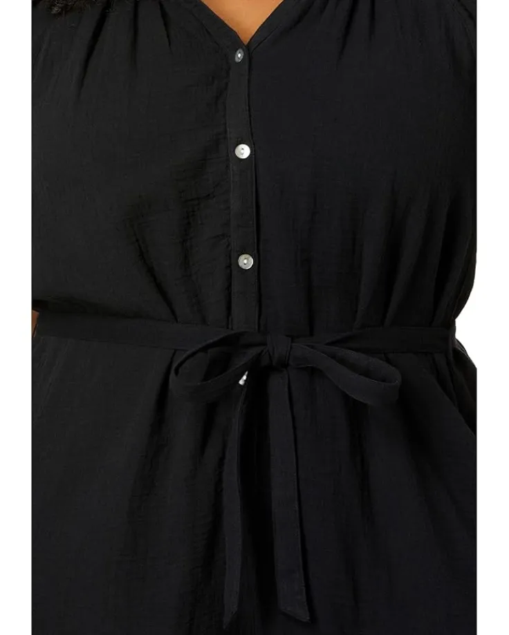 coral_isle_short_sleeve_r_2.webp Tommy Bahama Jumpsuits & Rompers<Coral Isle Short Sleeve Romper Black