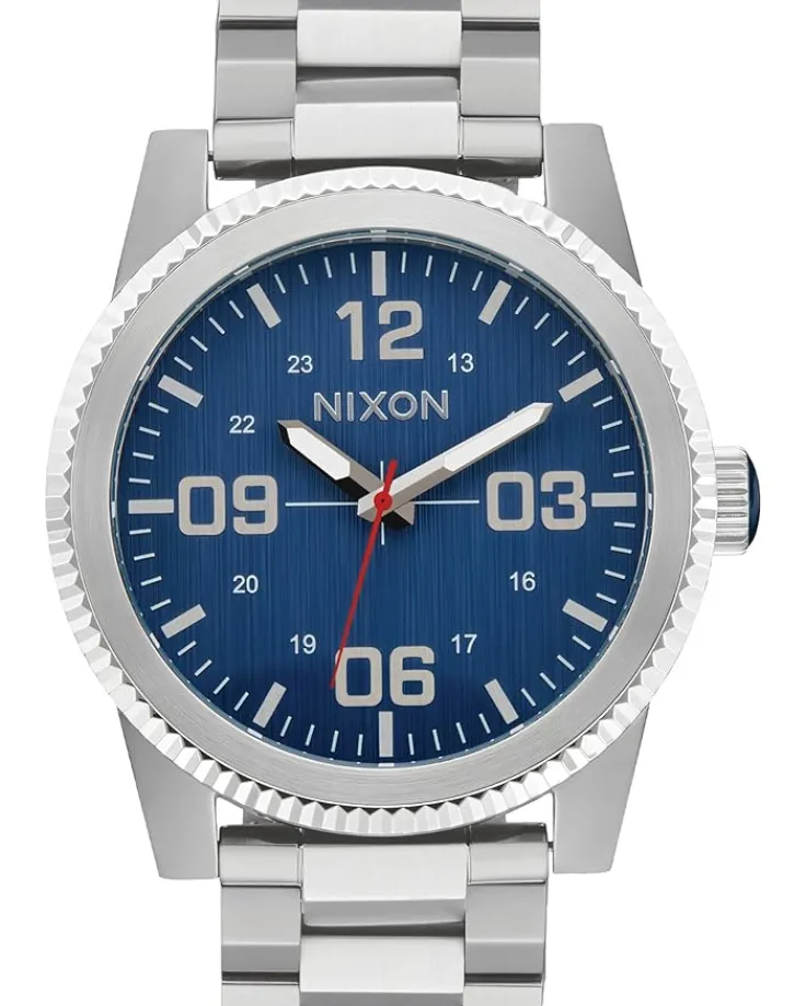 corporal_stainless_steel_0.webp Nixon Watches<Corporal Stainless Steel Silver/Indigo