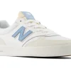New Balance Classics Sneakers & Athletic | Wide<300 Court Sea Salt/Chrome Blue