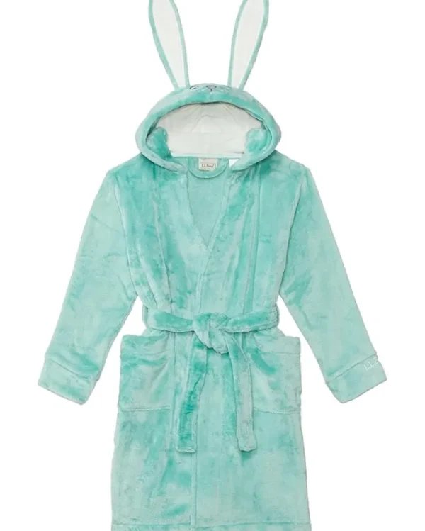 L.L.Bean Pajamas | Pajamas<Cozy Animal Robe (Little Kids) Soft Juniper Bunny
