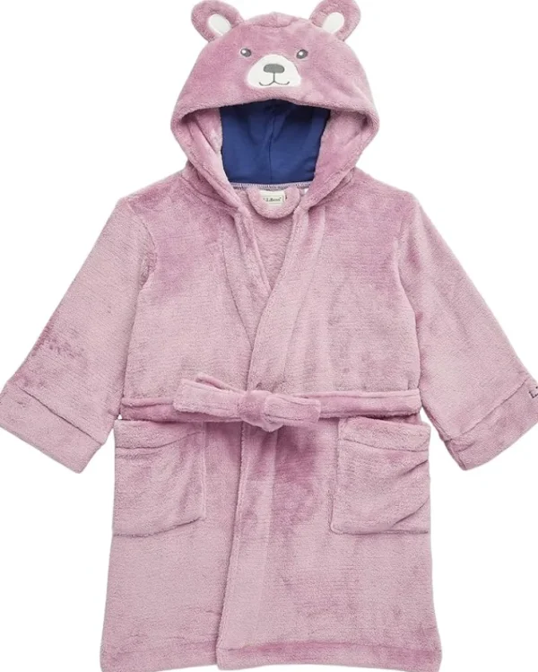L.L.Bean Pajamas | Pajamas<Cozy Animal Robe (Toddler) Mauve Berry