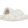 Barefoot Dreams Slippers<Cozychic Barefoot In The Wild Slippers Cream/Stone