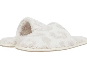 Barefoot Dreams Slippers<Cozychic Barefoot In The Wild Slippers Cream/Stone