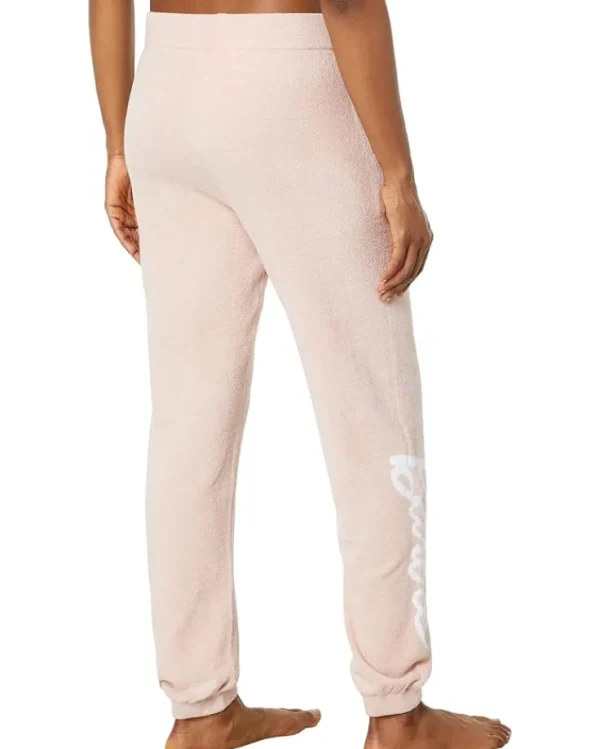 Barefoot Dreams Sleepwear<CozyChic Ultra Lite® Barbie Sweatpants Dusty Rose/White