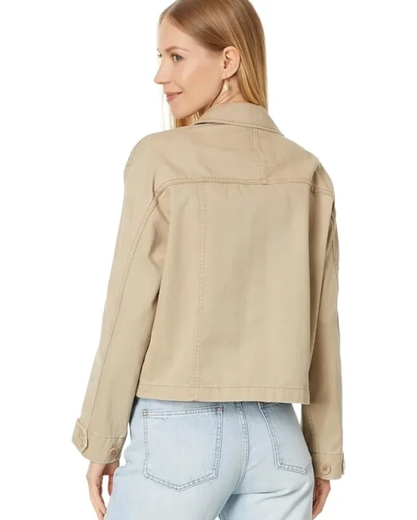 Madewell Coats & Outerwear<Cropped Cargo Jacket Dark Oat
