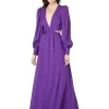 ONE33 Social Dresses<Cutout Maxi Violet