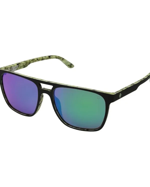 Spy Optic Sunglasses & Eyewear | Sunglasses<Czar Matte Black - Happy Boost Bronze Polar Ice Blue Spectra Mirror Matte Black/Kushwall - HD Plus Bronze W/Green Spectra Mirror