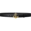 Lauren Ralph Lauren Belts<3D Anchor-Belt-Medium Black