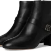 Kate Spade New York Heels<Dakota Zip Up Mid Heeled Bootie Black