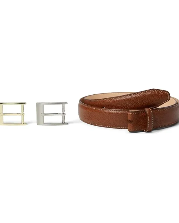 Martin Dingman Belts<Delaney 2 Buckle Almond