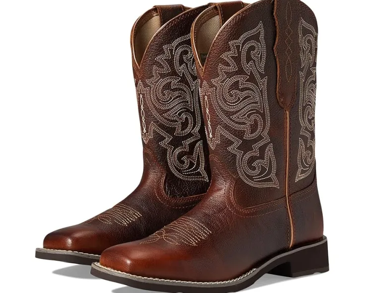delilah_stretchfit_wester_0.webp Ariat Cowboy Boots<Delilah StretchFit Western Boot Spiced Cider