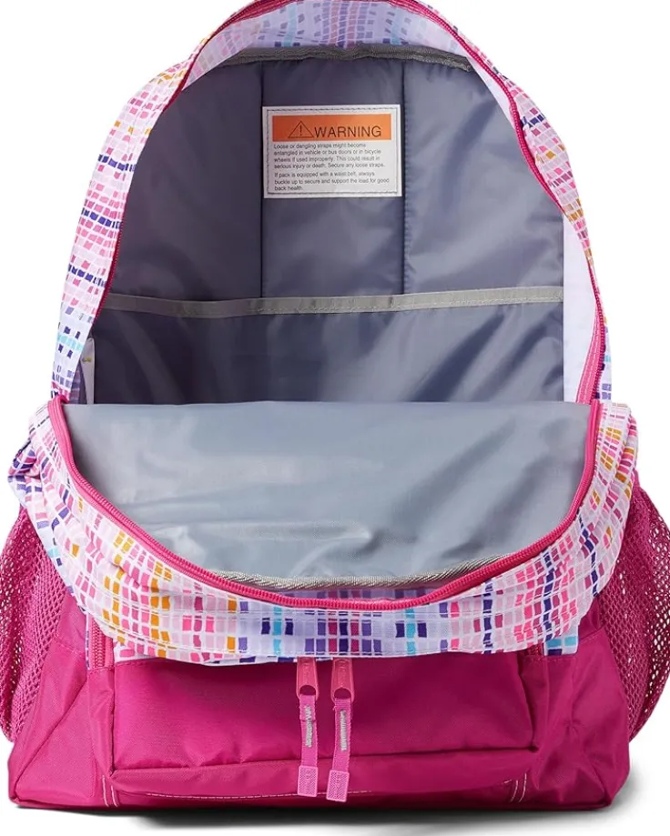 deluxe_bookpack_print_iv_2.webp L.L.Bean Backpacks | Bags<Deluxe Bookpack Print IV Hibiscus Dash