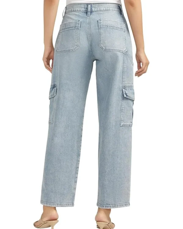 Silver Jeans Co. Plus Size<Denim Utility Cargo L27413ACS274 Indigo