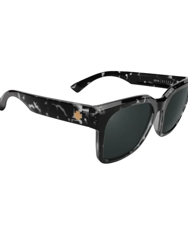 Spy Optic Sunglasses & Eyewear | Sunglasses<Dessa Black Marble Tortoise/Happy Gray Green Black Mirror