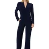 Norma Kamali Jumpsuits & Rompers<Double Breasted Straight Leg Jumpsuit True Navy