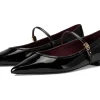 Tory Burch Flats<Double T-Buckle Mary Jane Perfect Black
